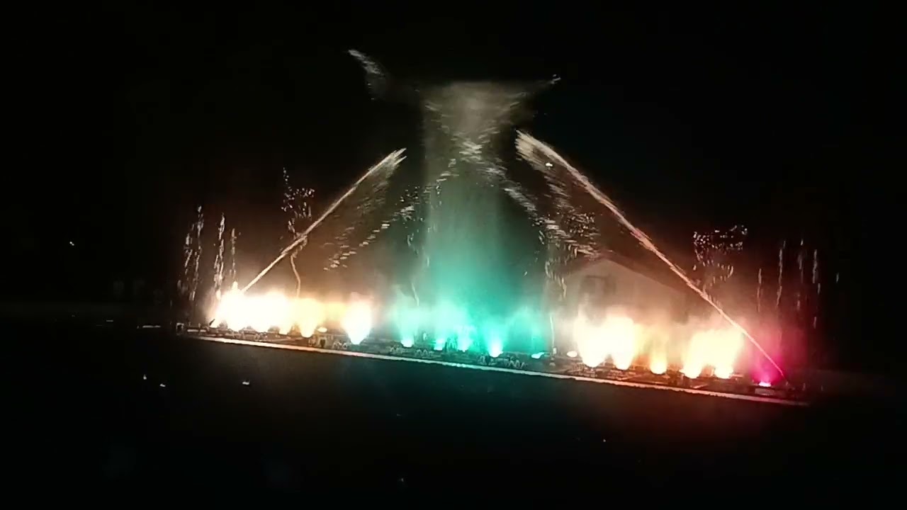 Light and sound show harangi dam