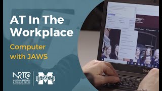 AT in the Workplace - Computer with JAWS