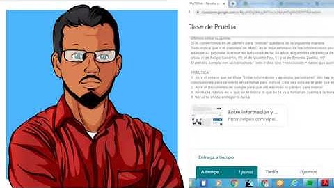 Generar guía de evaluación (rúbrica) en Google Classroom.