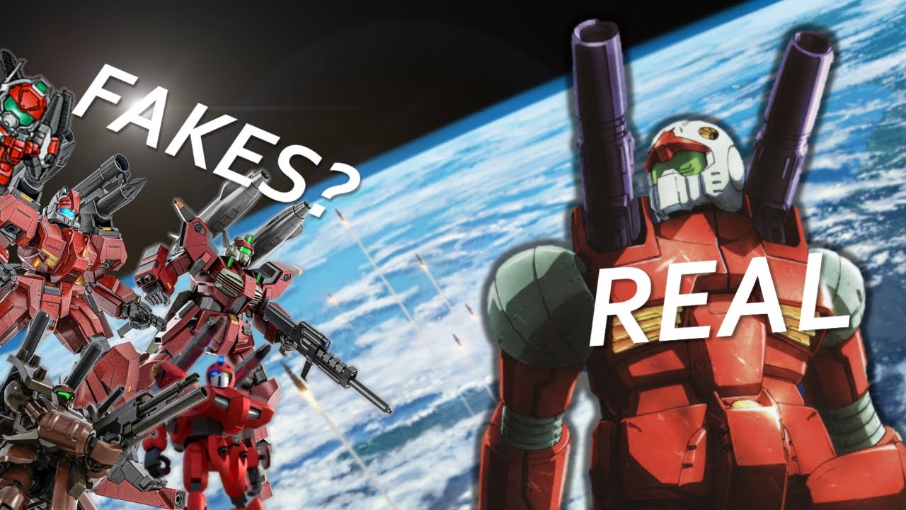 Топ-5 поддельных пушек Guncannon | История Gundam