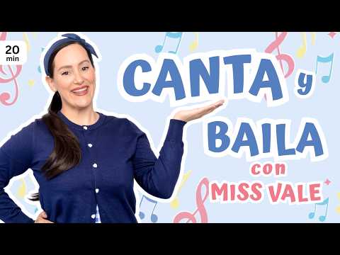 Spanish Songs for Toddlers | Sing, Dance & Learn with Miss Vale - Canciones Infantiles