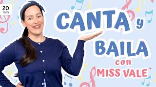 Spanish Songs for Toddlers | Sing, Dance & Learn with Miss Vale - Canciones Infantiles