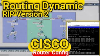 Cara Konfigurasi Routing Dinamis RIP v2 di Cisco Router | RIP Cisco Packet Tracer Tutorial Cara Konfigurasi Routing Dinamis RIP v2 di Cisco Router | RIP Cisco Packet Tracer Tutorial
