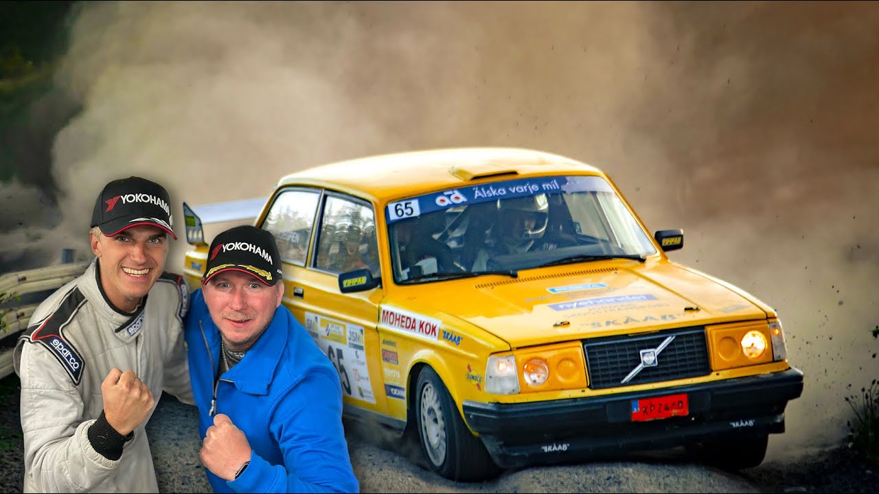Vi pressade bilen till MAX! Körde ikapp 25 sek - South Swedish Rally