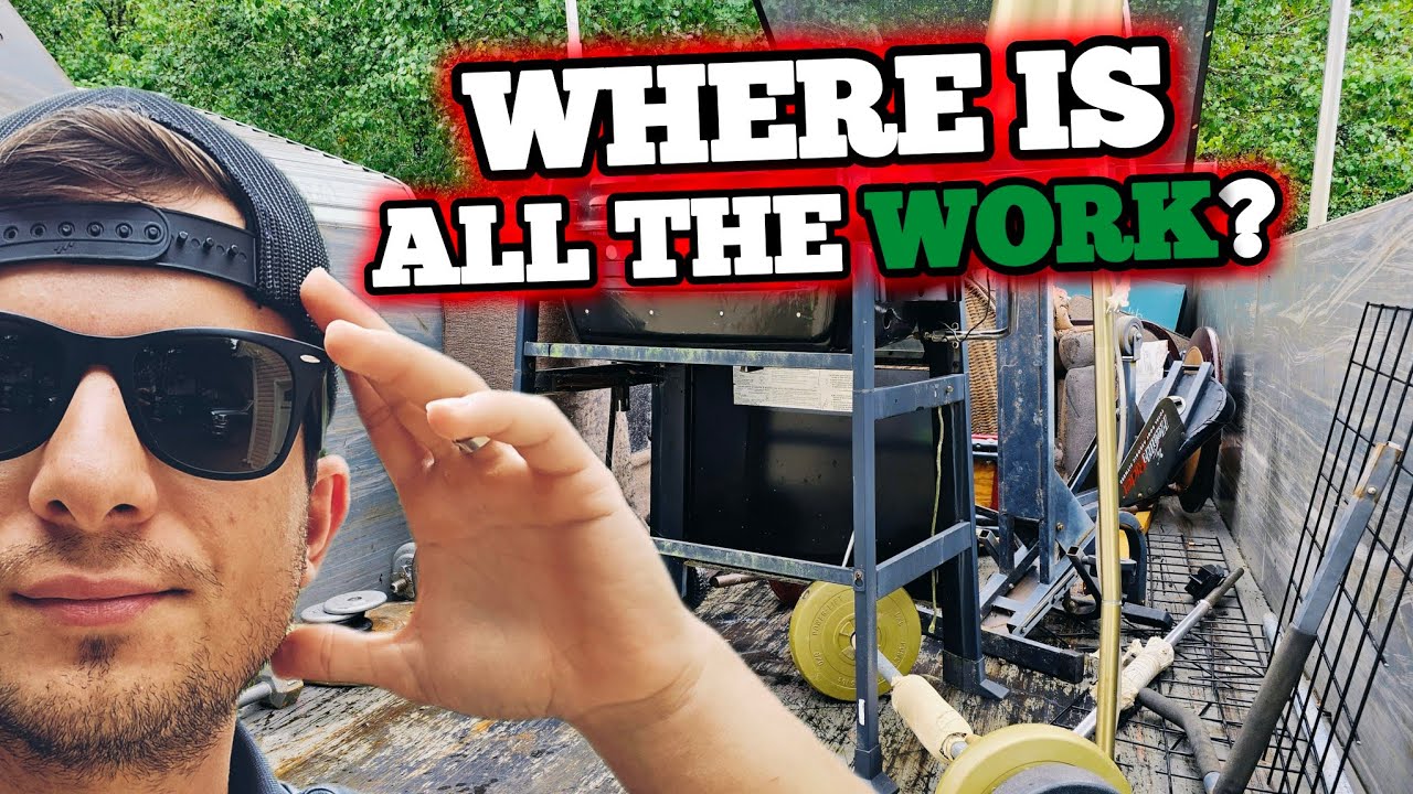 My Trash Removal Business Is SLOW.. I'm Collecting Scrap Metal For Extra Money!