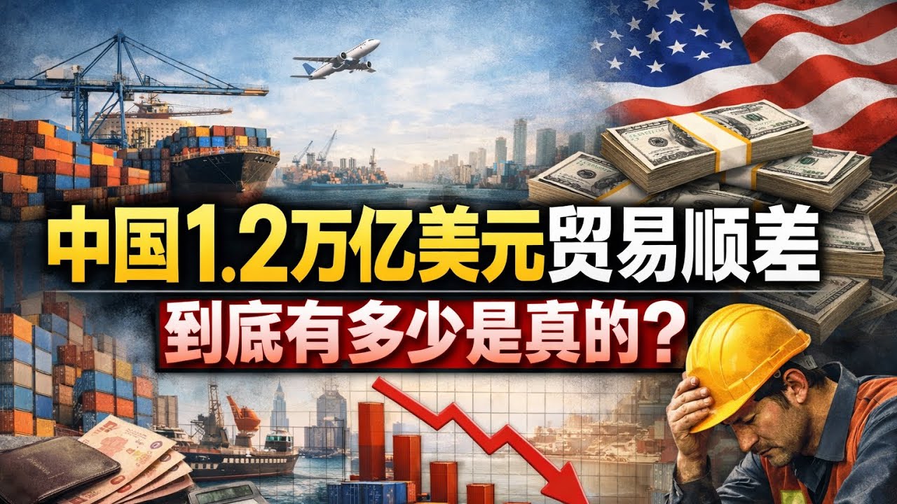 1.2万亿美元顺差：一张美元成绩单，为什么对不上中国人的现实？我只问一个问题，钱去哪了？