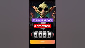 Goblin Mine Game Vip Code 8 December | Goblin Mine Game VIP Code | 8 December Goblin Mine Code