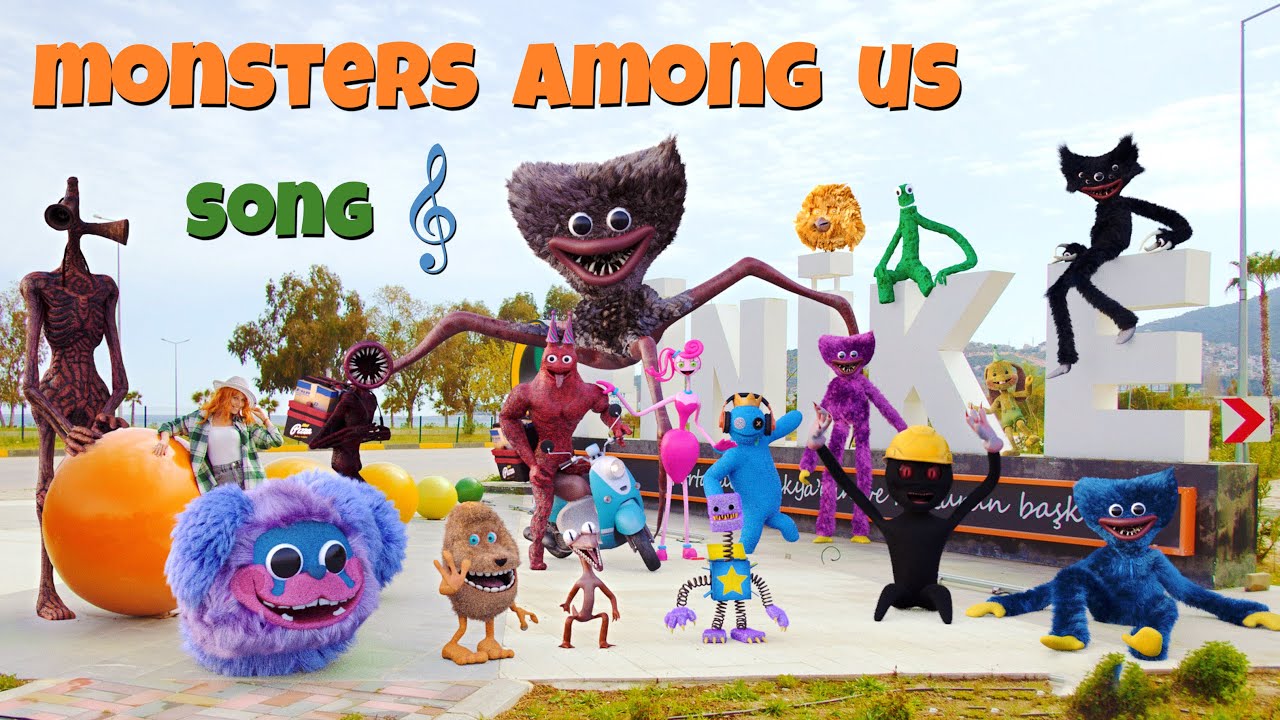 🎵 Monsters among us / Poppy PlayTime, SCP, Rainbow friends