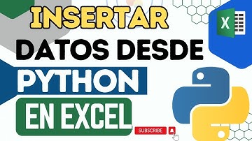 Insertar Datos en Excel desde Python como un Profesional 👈