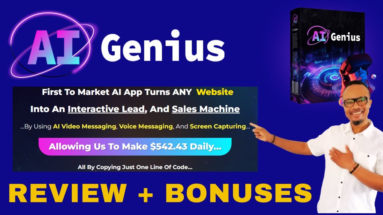 💥 AI Genius Review | Interactive Chat App For Website 🎁