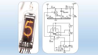 Simple NE555 9 to 170V boost converter for Nixie tubes screenshot 4