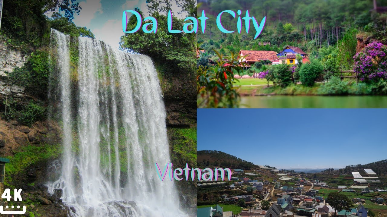 4K Da Lat City, Vietnam| Thành Phố Đà Lạt| Vietnamese Songs about Da Lat| Những Bài Hát về Đà Lạt