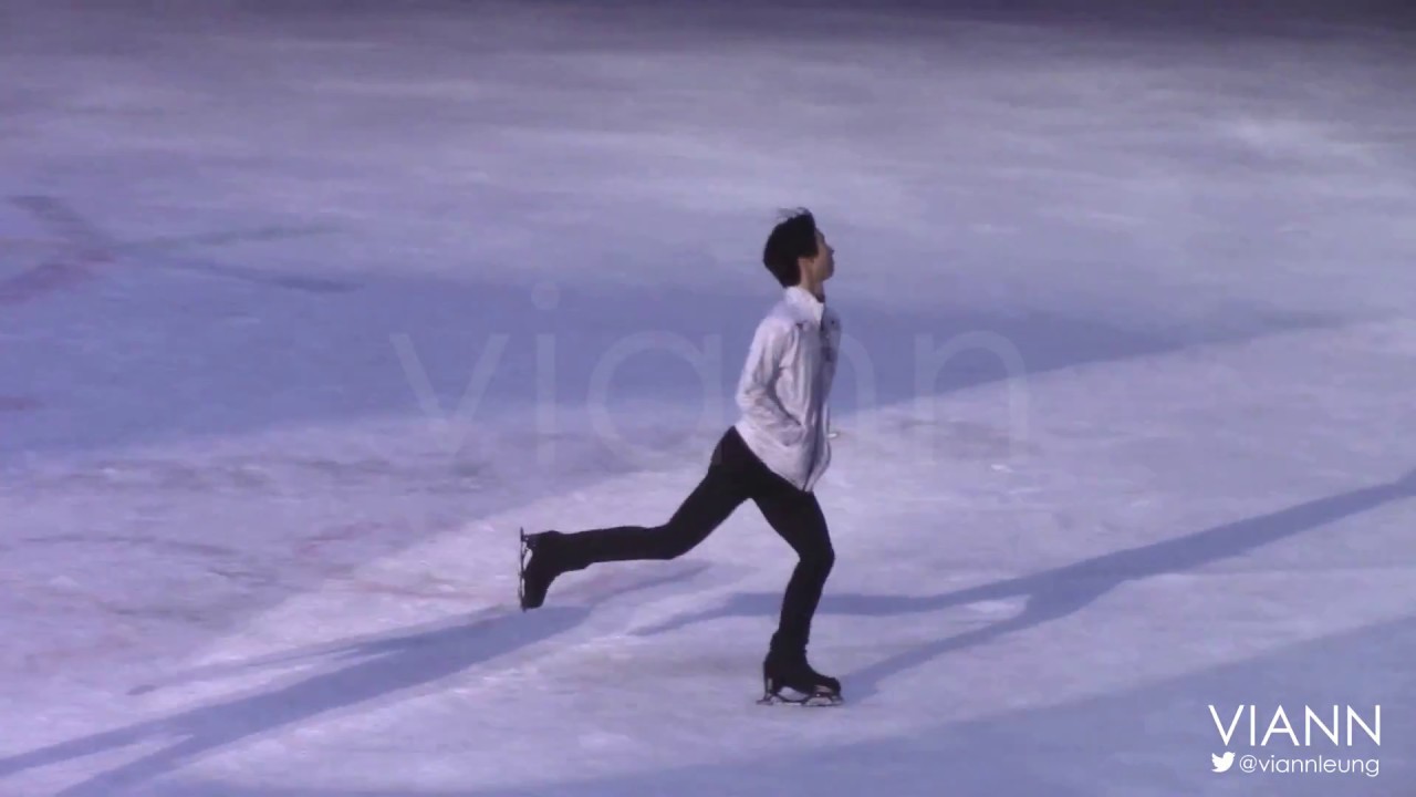 2018.02.24 Yuzuru Hanyu - Gala Finale rehearsal