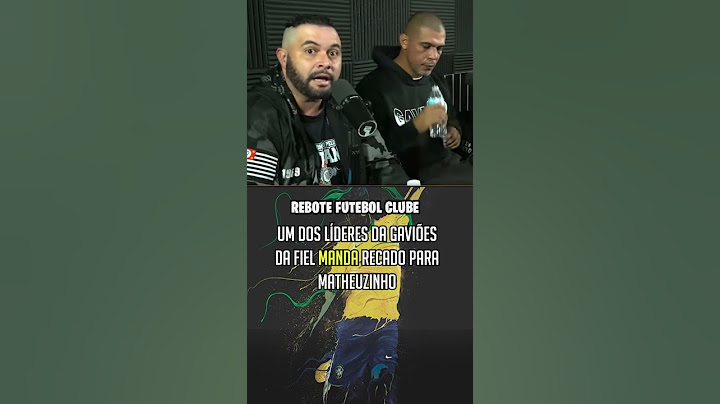 UM DOS LIDERES DA GAVIÕES MANDA RECADO PARA MATHEUZINHO | CORINTHIANS