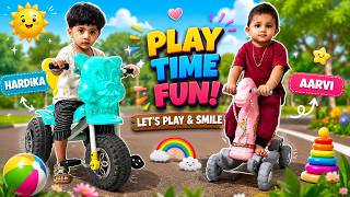 Aarvi &amp; Hardika Playtime Fun 🧸 | Fun &amp; Smile Moments 🌟