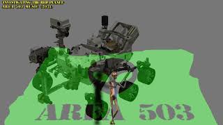 Investigating The Red Planet * Official Music Video * Area 503 Music 2021 #ADM Alien Dance Music