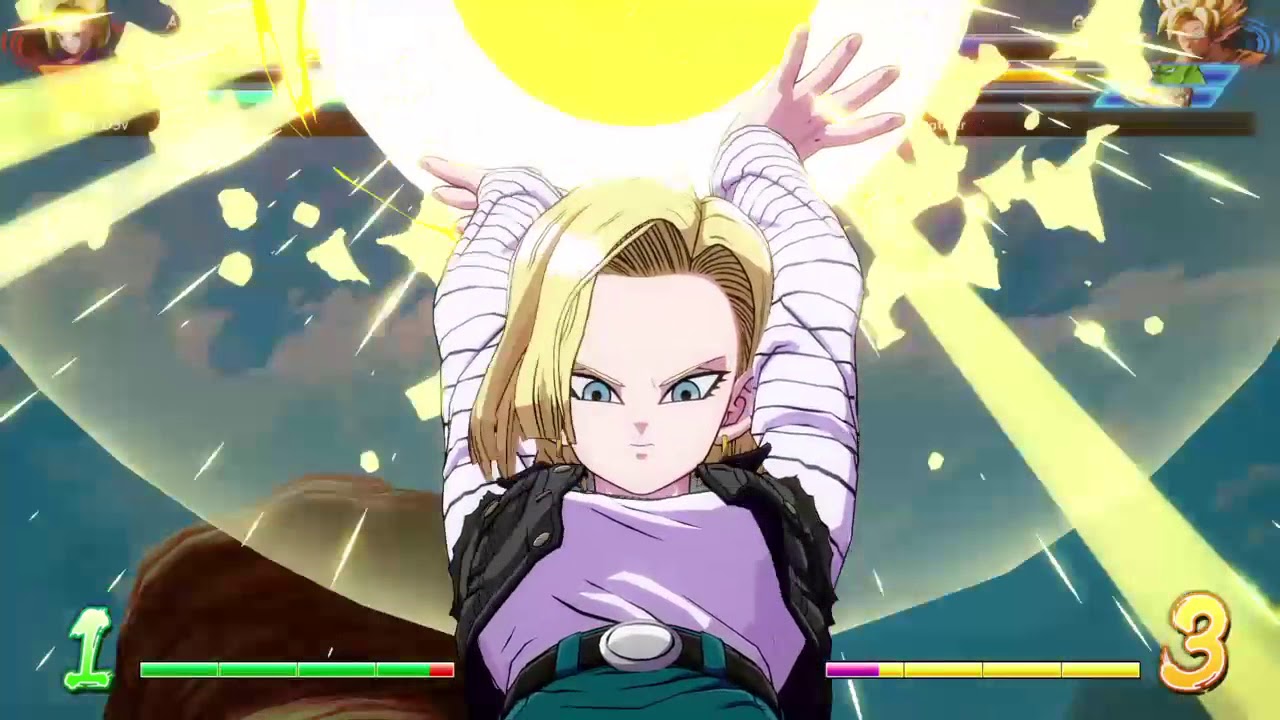 DRAGON BALL FighterZ Closed Beta - D3v vs Marcotizer