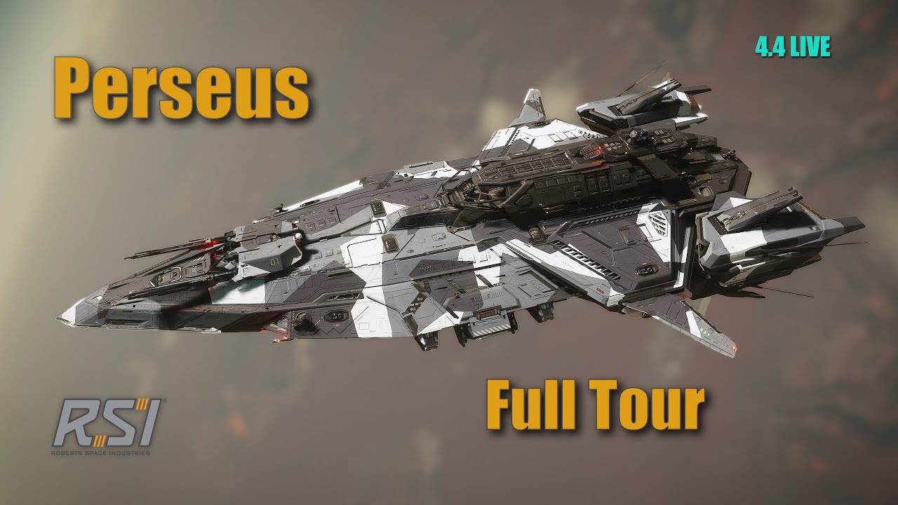 Star Citizen - RSI Perseus Thundercloud Full Tour - 4.4 is LIVE!