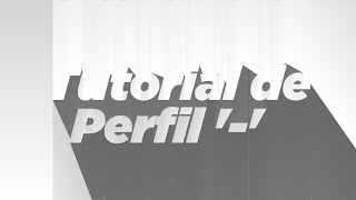 Tutorial de perfil dorgas(Simples)pelo android(Vou voltar com as toons)pedidos off