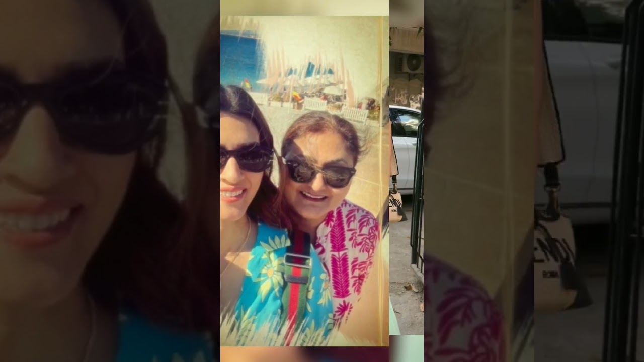 Happy Mothers Day😍❤ || Kriti Sanon With her Mom ❤💚 