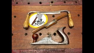 Drawknife, Plane, and Spokeshave Tool Training featuring Wood By Wright