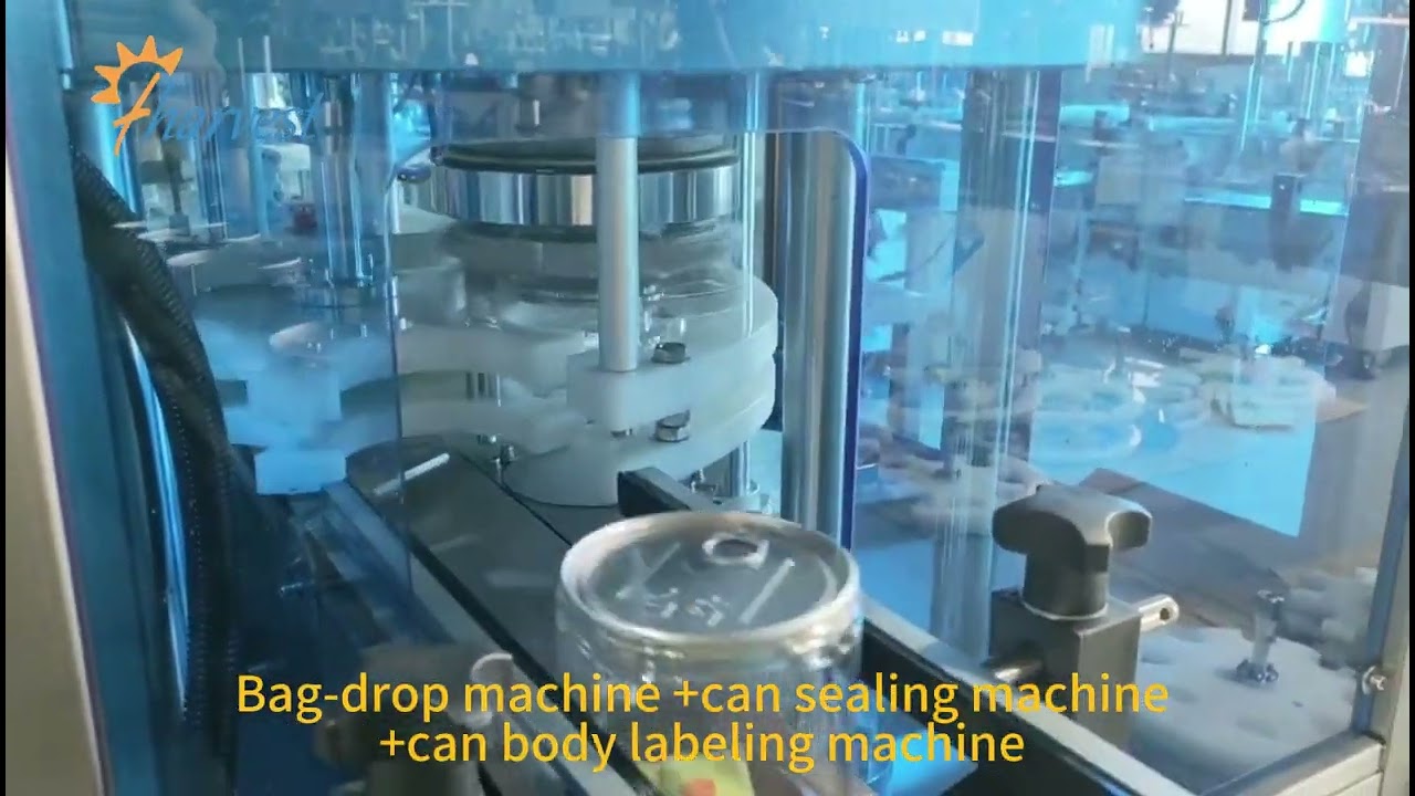 Bag-drop machine,Bag Feeding Machine ,Automatic Can Sealing Machine , Can Body Labeling Machine