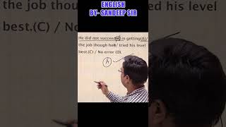 English Error Detection Ka Dar Khatam! 😱 | SSC, Bank, BSSC | Part 14 | By Sandeep Sir