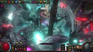 (POE Mirage) Charge Stacker Slayer Cyclone Build showcase tree and items (build still in progress)