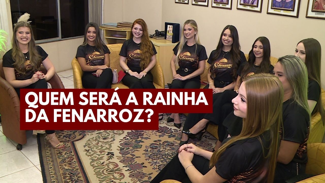 Nove candidatas à realeza da Fenarroz