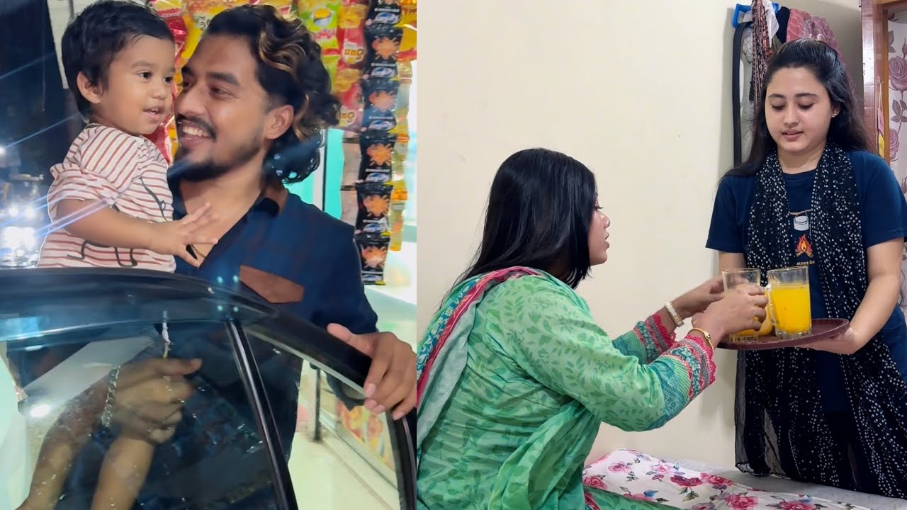 এতো রাতে বোনের বাসায় চলে আসলাম তাও আবার প্রথম বারের মতো 🥰