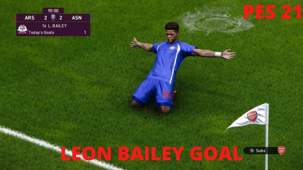 PES 2021 - LEON BAILEY GOAL - 