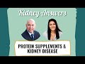 Should You Take A Protein Supplement If You Have Kidney Disease?