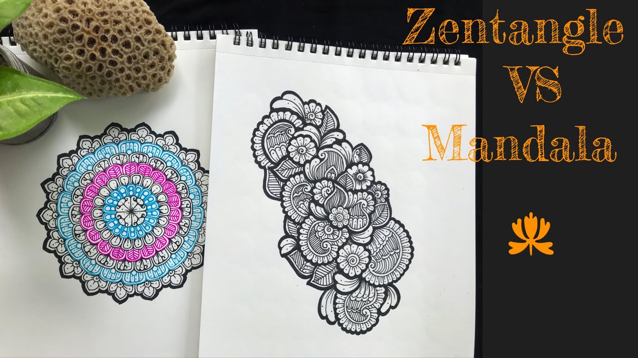 Zentangle Art And Mandala Art Difference at Jill Ford blog