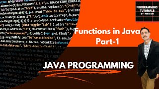 Function in Java Part-1