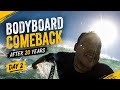 20 Years Later… Day 2 Back on the Bodyboard #Bodyboard #Bodyboarding #Morocco #Ocean #Surf #Comeback