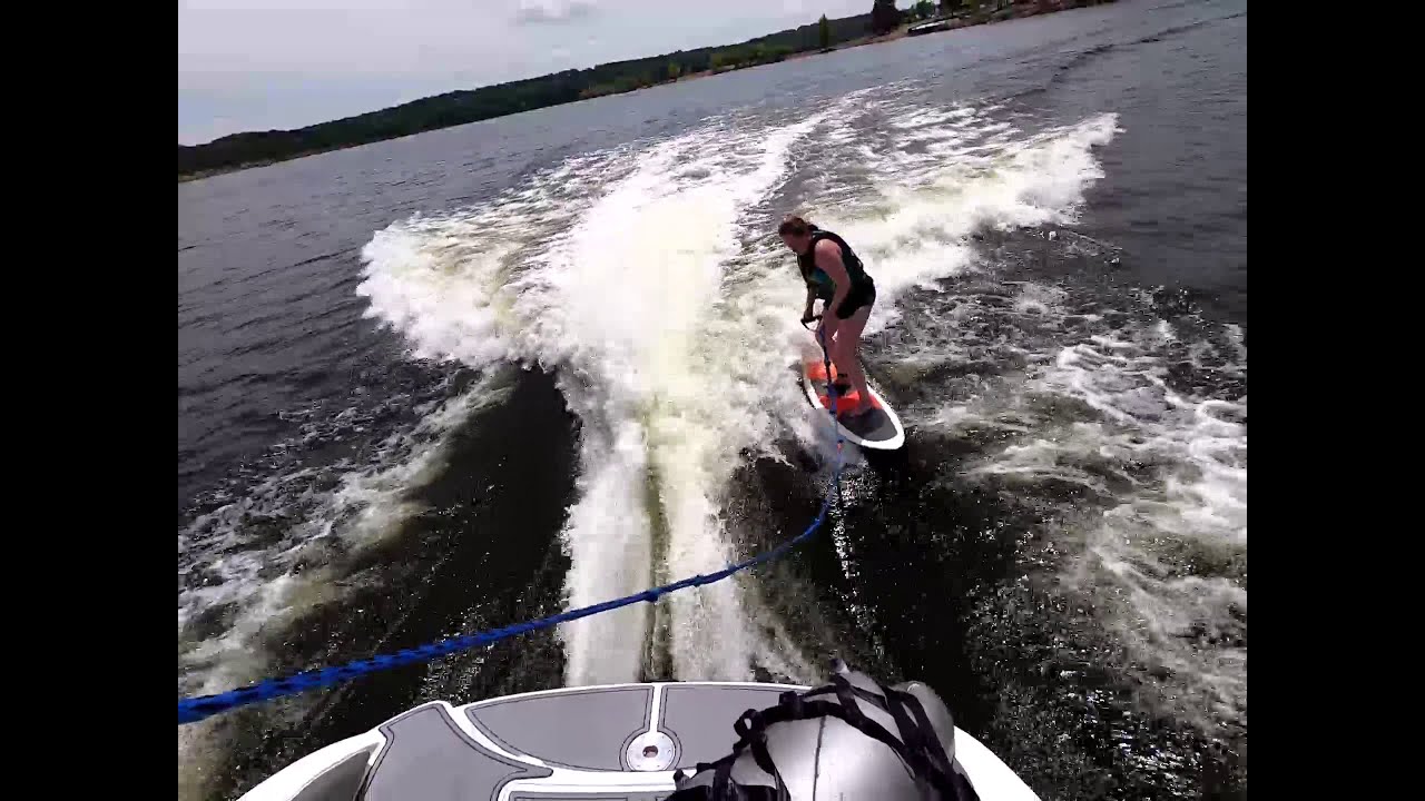 Yamaha Ar210 Wake Surfing YouTube