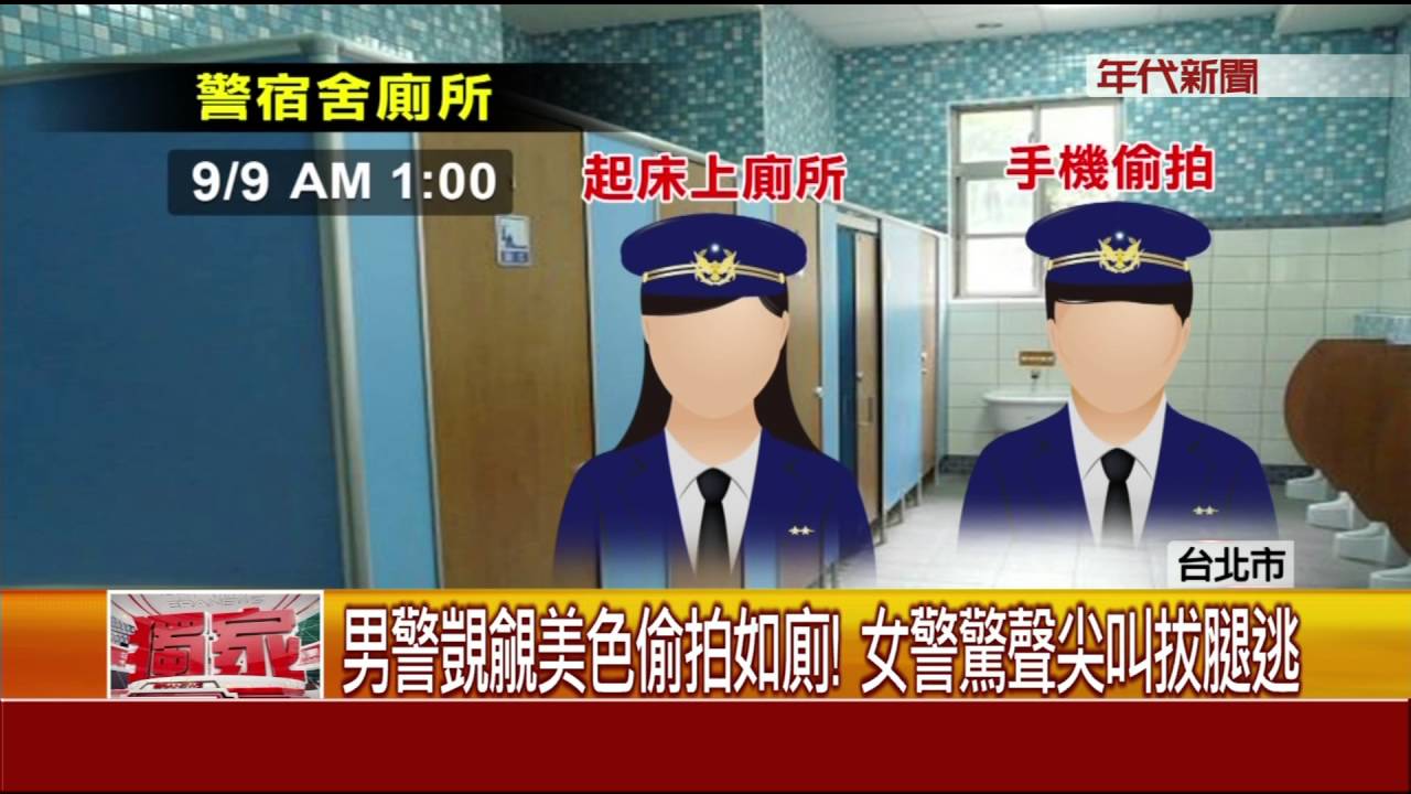 立院駐警偷拍女警如廁保六總隊 記過調職不護短 Youtube
