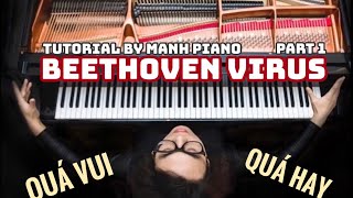  Tutorial  Beethoven Virus Part 1  Qu Vui V Qu Hay  Chi  Manh Piano