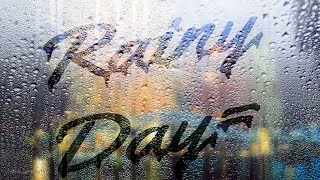 Rain text effect Photoshop 7.0 / Rainy window effect Photoshop Tutorial,