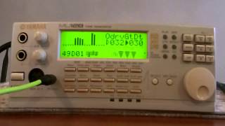 Yamaha MU128 Factory Demo - YouTube