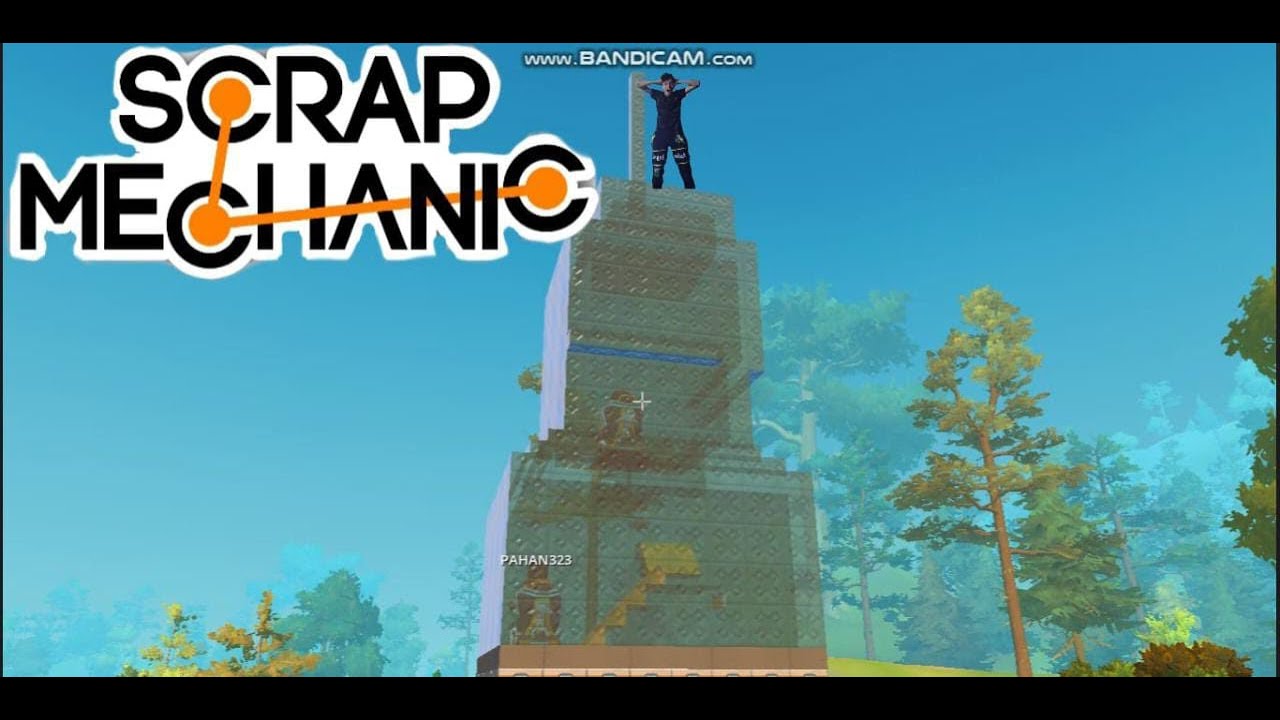стрим про Scrap Mechanic