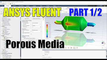 ✅ #Ansys Fluent | Flow Through Porous Media | Part 1/2