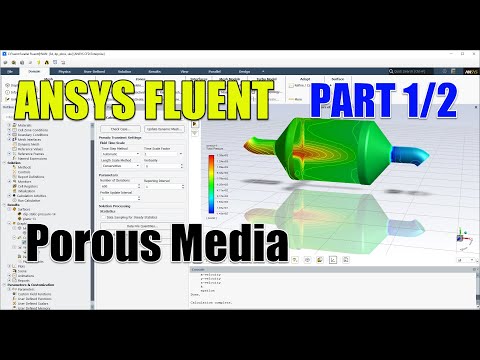 ✅ #Ansys Fluent | Flow Through Porous Media | Part 1/2