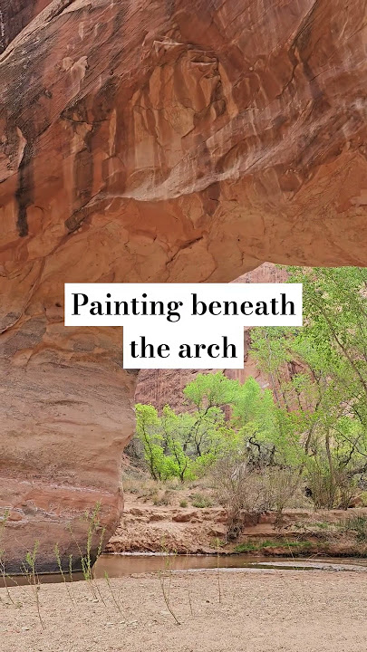 a fast plein air watercolor #pleinair #watercolor #utah #hikingadventures