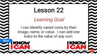 Lesson 22; Grade 1 Module 6