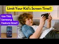 This Samsung Feature Can Reduce Your Kid's Screen Time!! #digitalwellbeing #samsungmobile