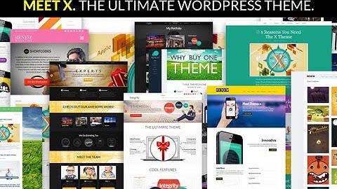 WordPress X | The Theme Tutorial