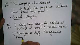 Business Environment, Objectives of Management, Case Study 25 | Business Studies 12th |