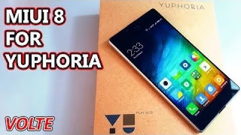 miui 8 english version running on yuphoria ( 5.1.1)