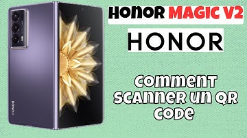 Comment scanner un qr code sur Honor Magic V2